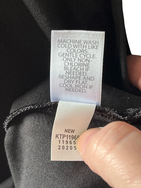 NEW J Jill Black Knit Tank Top Basic Neutral Everyday Womens Plus Size 2X - Picture 7 of 8